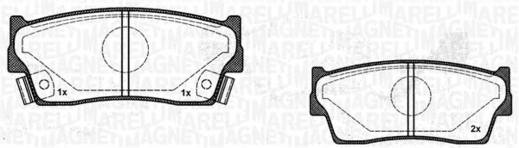 Bromsbeläggsats, Framaxel, honda cr-v iii, cr-v iv, 45022SHJA00, 45022SWWG00, 45022SWWG01, 45022SWWG02, 45022T1EG00