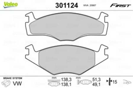 Bromsbeläggsats, Framaxel, seat,vw, 191698151B, 191698151G, 191698151L, 321698151B, 321698151D, 321698151E, 321698151H