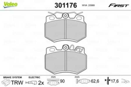 Bromsbeläggsats, Framaxel, citroën,peugeot, 425037, 4250-37, 425077, 4250-77, 425082, 4250-82, 425282, 4252-82