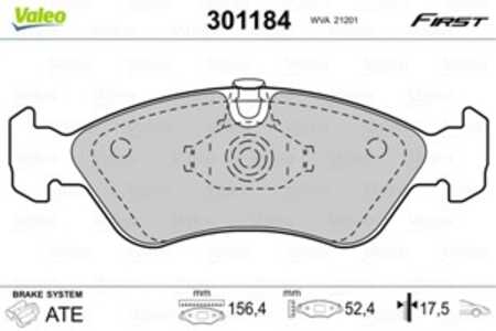 Bromsbeläggsats, Framaxel, chevrolet,daewoo,opel,vauxhall, 11046952012, 1605089, 1605454, 1605746, 1605789, 1605808, 1605911, 9