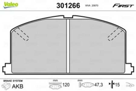 Bromsbeläggsats, Framaxel, toyota, 04465-01010, 04465-10040, 04465-12010, 04465-12020, 04465-12030, 04465-12040, 04465-12090, 0