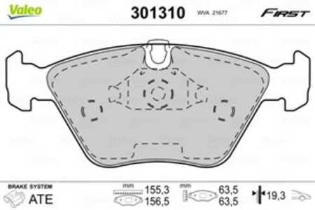 Bromsbeläggsats, Framaxel, bmw 5 [e39], 34 11 1 163 387, 34 11 1 163 953, 34 11 1 164 330, 34 11 1 164 331, 34 11 6 761 279, 34