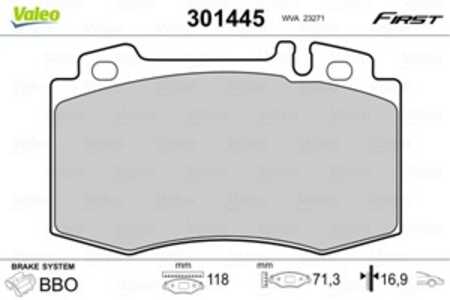 Bromsbeläggsats, Framaxel, mercedes-benz c-klass coupé [cl203], m-klass [w163], s-klass [w220, w221], s-klass coupé [c215], sl 