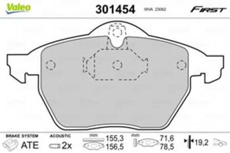 Bromsbeläggsats, Framaxel, chevrolet,opel,vauxhall, 1605009, 1605035, 1605177, 1605957, 90544001, 91376429, 9192157, 9195145, 9