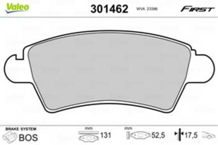 Bromsbeläggsats, Framaxel, citroën,peugeot, 425152, 4251-52, 425203, 4252-03, 425229, 4252-29, 425484, 4254-84