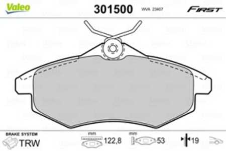 Bromsbeläggsats, Framaxel, citroën c2, c2 enterprise, c3 i, c3 ii, 425236, 4252-36, 425258, 4252-58, 425345, 4253-45, 425369, 4