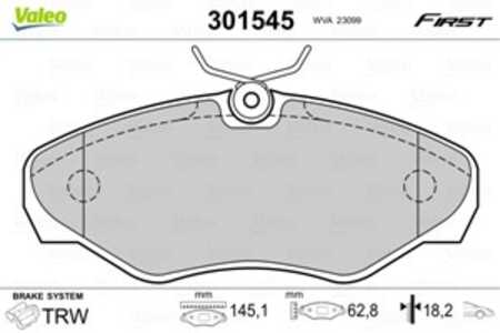 Bromsbeläggsats, Framaxel, nissan,opel,renault,vauxhall, 1605198, 4106000Q1F, 41060-00Q1F, 4106000QAE, 41060-00QAE, 4414021, 44