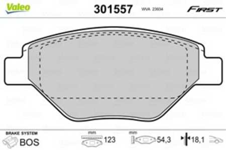 Bromsbeläggsats, Framaxel, renault megane ii, megane sedan ii, 410609192R, 7701207673