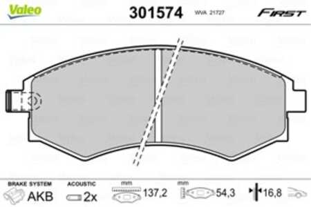 Bromsbeläggsats, Framaxel, daewoo,hyundai,kia,nissan,ssangyong, 410600C890, 41060-0C890, 410603C490, 41060-3C490, 4106048R91, 4