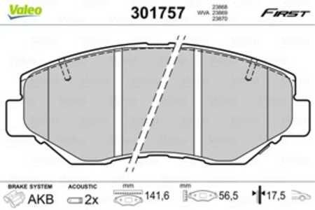 Bromsbeläggsats, Framaxel, honda civic halvkombi x, cr-v ii, cr-v iii, 06450-S9A-A00, 06450-S9A-A01, 06450-S9A-E50, 06450-S9A-E