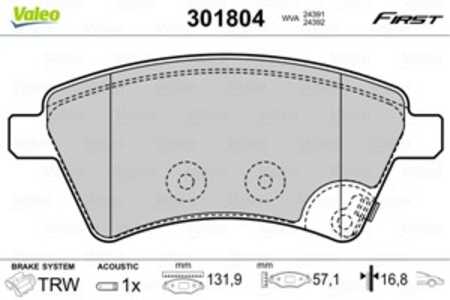 Bromsbeläggsats, Framaxel, fiat sedici, suzuki sx4, sx4 sedan, 5581079J00, 55810-79J00, 5581079J10, 55810-79J10, 71742853, 7175