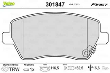 Bromsbeläggsats, Framaxel, opel agila, suzuki splash, swift iii, vauxhall agila mk ii, 4708239, 4711040, 5581062J00, 55810-62J0