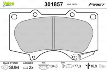 Bromsbeläggsats, Framaxel, lexus,mitsubishi,toyota, 04465-04070, 04465-0K030, 04465-0K090, 04465-0K360, 04465-0K370, 04465-0K40