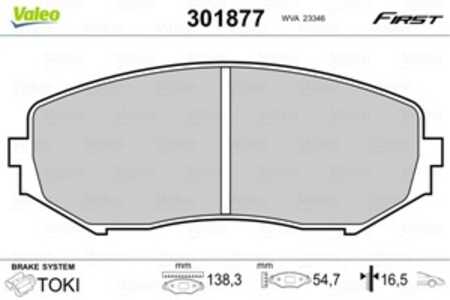 Bromsbeläggsats, Framaxel, suzuki grand vitara i, grand vitara ii, grand vitara terrängbil öppen i, 5520065J00, 55200-65J00, 55