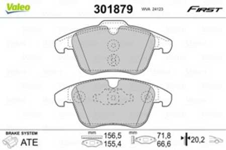 Bromsbeläggsats, Framaxel, ford,land rover,volvo, 1379971, 1436498, 1437761, 1458247, 1566232, 1747043, 1916756, 30793540, 3079