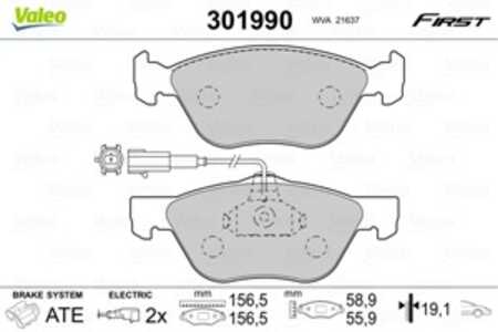 Bromsbeläggsats, Framaxel, alfa romeo,fiat,lancia, 71753039, 71753090, 71772208, 77362229, 77362231, 77362674, 77362683, 994884