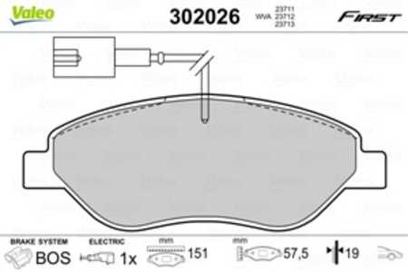 Bromsbeläggsats, Framaxel, alfa romeo mito, fiat bravo ii, stilo, stilo multi wagon, stilo van, lancia lybra, 71770112, 7736209