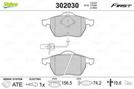 Bromsbeläggsats, Framaxel, ford galaxy i, seat alhambra, vw sharan, transporter buss iv, transporter flak/chassi iv, transporte