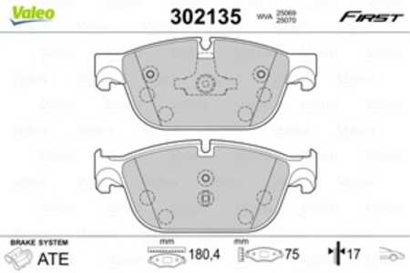 Bromsbeläggsats, Framaxel, citroën,ds,peugeot, 1610104080, 1611839380, 425473, 4254-73