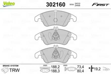 Bromsbeläggsats, Framaxel, mercedes-benz, 0054201020, 0054201320, 0054201620, 0064202820, 0074205820, 0074207520, 54201020, 542