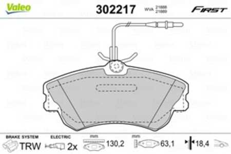 Bromsbeläggsats, Framaxel, renault espace iii, 6025315867, 6025370398, 6025370851, 6025407835