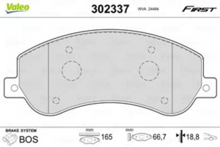 Bromsbeläggsats, Framaxel, vw amarok, amarok flak/chassi, 2H0698151, 2H0698151A, 2H6698151A, JZW698151AM