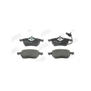 Bromsbeläggsats, Framaxel, ford galaxy i, seat alhambra, alhambra van, vw sharan, sharan van, 1133445, 1143349, 1205695, 123713