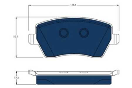 Bromsbeläggsats, Framaxel, renault zoe, zoe skåp/halvkombi, 41 06 040 76R