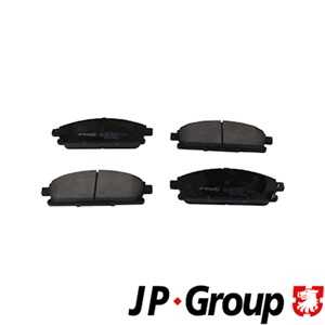 Bromsbeläggsats, Framaxel, acura mdx, infiniti q45 ii, qx4, nissan cima, pathfinder ii, quest, serena, x-trail i, 410601W385, 4