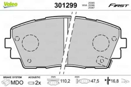 Bromsbeläggsats, Framaxel, kia picanto ii, 581011YA30, 58101-1YA30, 581011YA35, 58101-1YA35, 581011YA45, 58101-1YA45