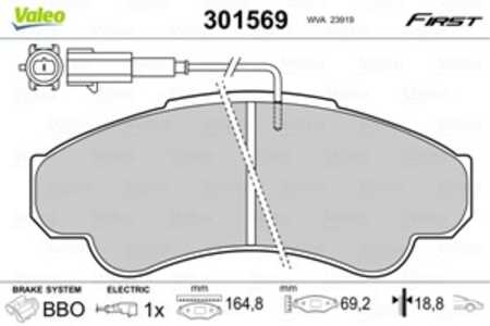 Bromsbeläggsats, Framaxel, citroën,fiat,peugeot, 425244, 4252-44, 425245, 4252-45, 425459, 4254-59, 71752978, 71772525, 7736221