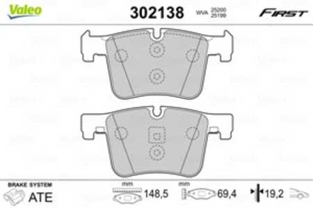 Bromsbeläggsats, Framaxel, bmw, 34 10 6 799 801, 34 10 6 859 181, 34 10 6 859 182, 34 11 4 073 936, 34 11 6 798 978, 34 11 6 85