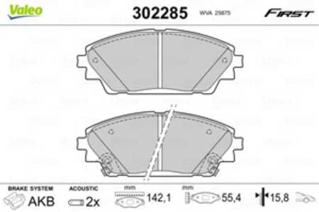 Bromsbeläggsats, Framaxel, mazda 3, 3 sedan, 3 skåp/halvkombi, cx-3, B4Y03328ZA, B4Y0-33-28ZA, B4Y03328ZB, B4Y0-33-28ZB, B6YS33