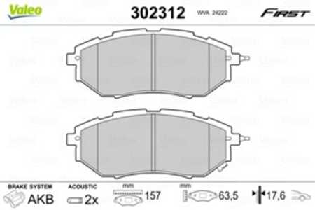 Bromsbeläggsats, Framaxel, subaru, 26296AG000, 26296AG010, 26296AG030, 26296-AG030, 26296AG050, 26296AJ000, 26296-AJ000, 26296A