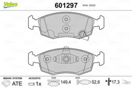 Bromsbeläggsats, Framaxel, fiat panda, panda van, lancia ypsilon, 6001073454, 77365927, 77365945, 77366212, 77366274, 77366378