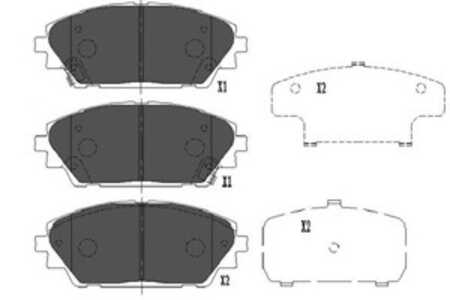 Bromsbeläggsats, Framaxel, mazda 3, 3 sedan, 3 skåp/halvkombi, cx-3, cx-30, B4Y03328ZA, B4Y03328ZB, BHY13328ZA, BHY13328ZA9C, D