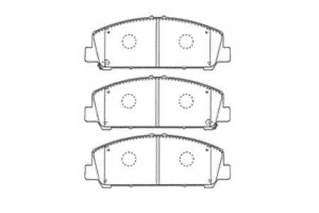 Bromsbeläggsats, Framaxel, infiniti qx56, qx80, nissan armada, titan, 5521082Z30, 5521082Z32, D10601LA1A, D10609FE0A, D1060ZC60