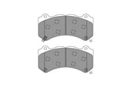 Bromsbeläggsats, Framaxel, jeep grand cherokee iv, grand cherokee van, nissan gt-r, 68144427AA, D106080B0A, D1060JF20C, D1060JF