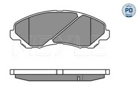 Bromsbeläggsats, Framaxel, chrysler,citroën,dodge,jeep,lancia,mitsubishi,peugeot, 4605A261, 4605A486, 4605A491, 4605A546, 4605A