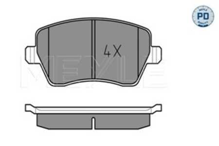 Bromsbeläggsats, Framaxel, dacia,lada,mercedes-benz,nissan,renault, 41060-00Q0K, 410604076R, 410604775R, 410608481R, 41060-AX62