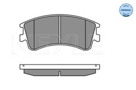 Bromsbeläggsats, Framaxel, mazda 6 hatchback, 6 sedan, 6 station wagon, G2YS-33 28Z, G2YS-33-23ZA, G2YS-33-23ZB, GJYE-33 28ZC, 