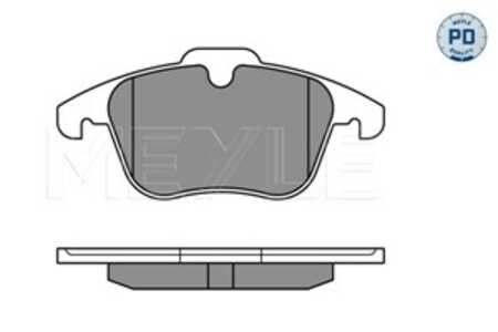 Bromsbeläggsats, Framaxel, ford,land rover,volvo, 1 379 971, 1 436 498, 1 437 761, 1 458 247, 1 566 232, 1 747 043, 1 916 756, 