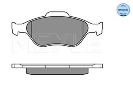 Bromsbeläggsats, Framaxel, daihatsu charade viii, toyota yaris, 04465-0D050, 044650D050000, 04465-0D120, 04465-0D210, 04465-YZZ