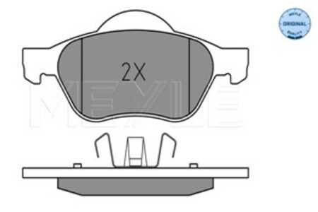 Bromsbeläggsats, Framaxel, renault laguna ii, laguna grandtour ii, 410607690R, 7701206598, 7701208183, 7701209808, 8671016178