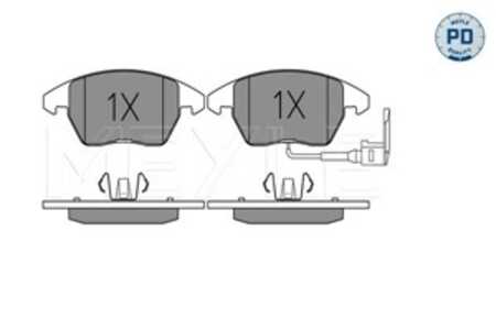 Bromsbeläggsats, Framaxel, audi,seat,skoda,vw, 1K0 698 151 C, 1K0 698 151 E, 1K0 698 151, 3C0 698 151 A, 3C0 698 151 B, 3C0 698