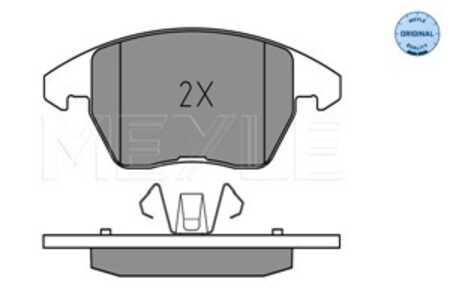 Bromsbeläggsats, Framaxel, audi,citroën,ds,peugeot,seat,vw, 16 099 879 80, 16 114 578 80, 16 17 274 580, 16 36 411 180, 16 364 