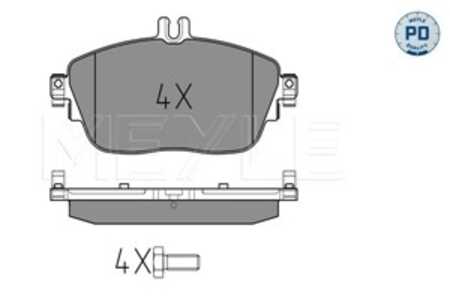 Bromsbeläggsats, Framaxel, mercedes-benz, 000 420 30 02, 006 420 46 20, 006 420 85 20, 008 420 06 20, A 000 420 30 02, A 006 42