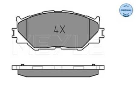 Bromsbeläggsats, Framaxel, lexus is ii, is iii, is c, 04465-53020, 04465-53040