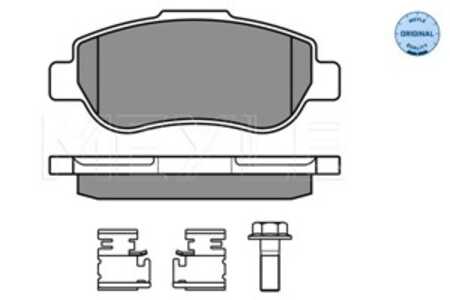 Bromsbeläggsats, Framaxel, fiat 500, 500 c, panda, panda skåp/halvkombi, ford ka, 1 559 697, 1 731 171, 1 736 937, 1 778 384, 6