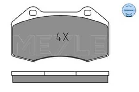 Bromsbeläggsats, Framaxel, renault clio iii, megane ii, megane coupé iii, 410603303R, 7701208218, 8671016704